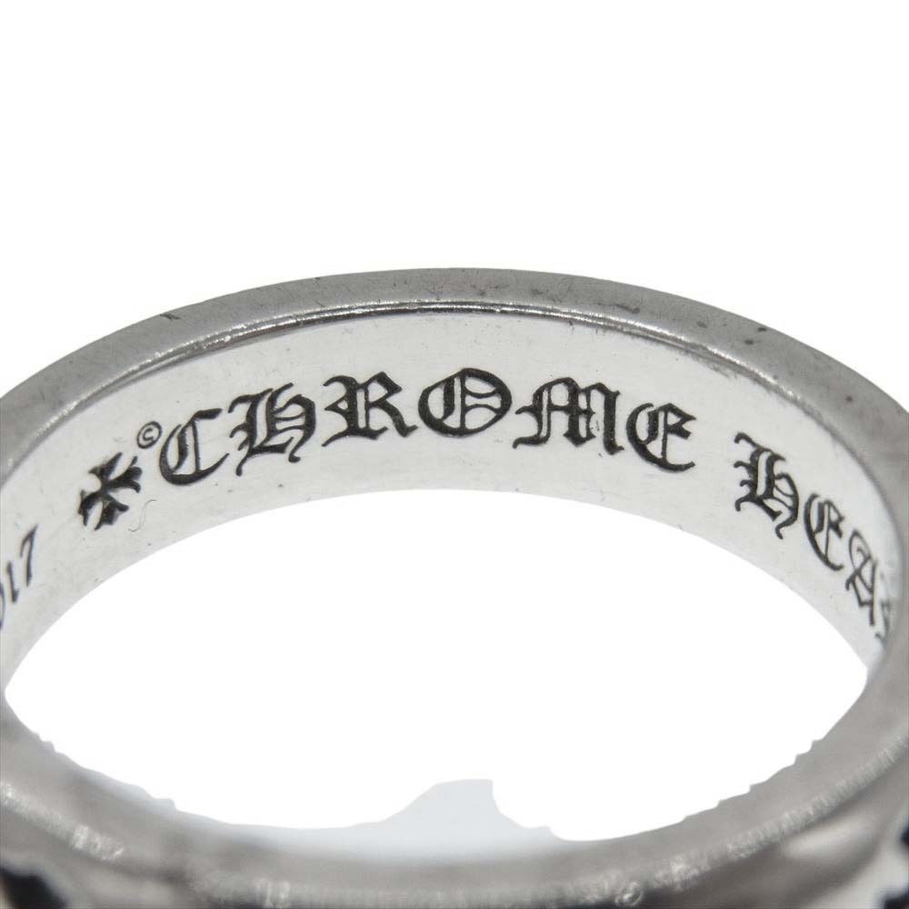 CHROME HEARTS クロムハーツ（原本無） NEGATIVE CH PLUS ネガティブ CHプラス リング シルバー系 17号【中古】_画像6