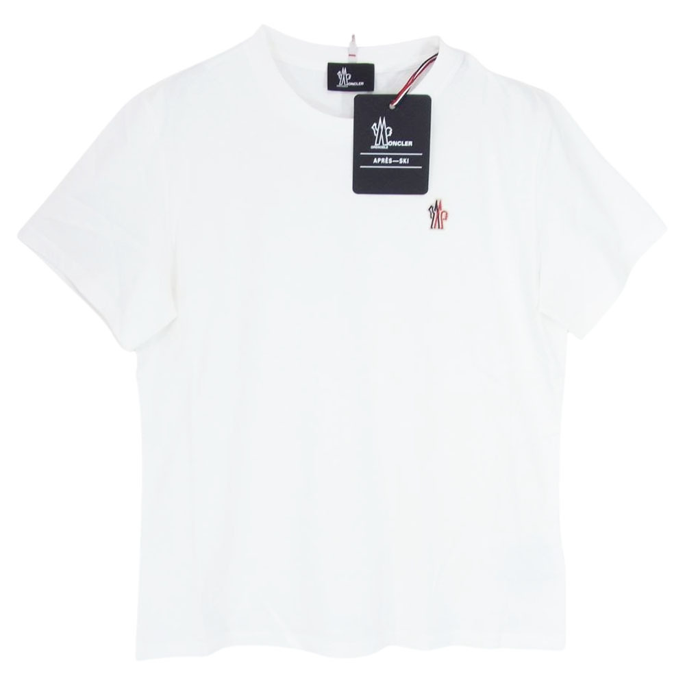 MONCLER モンクレール H209P8C00004 829FB T-SHIRT MANICA CORTA hann ワッペン付 半袖 TEE Tシャツ L【新古品】【未使用】【中古】_画像1