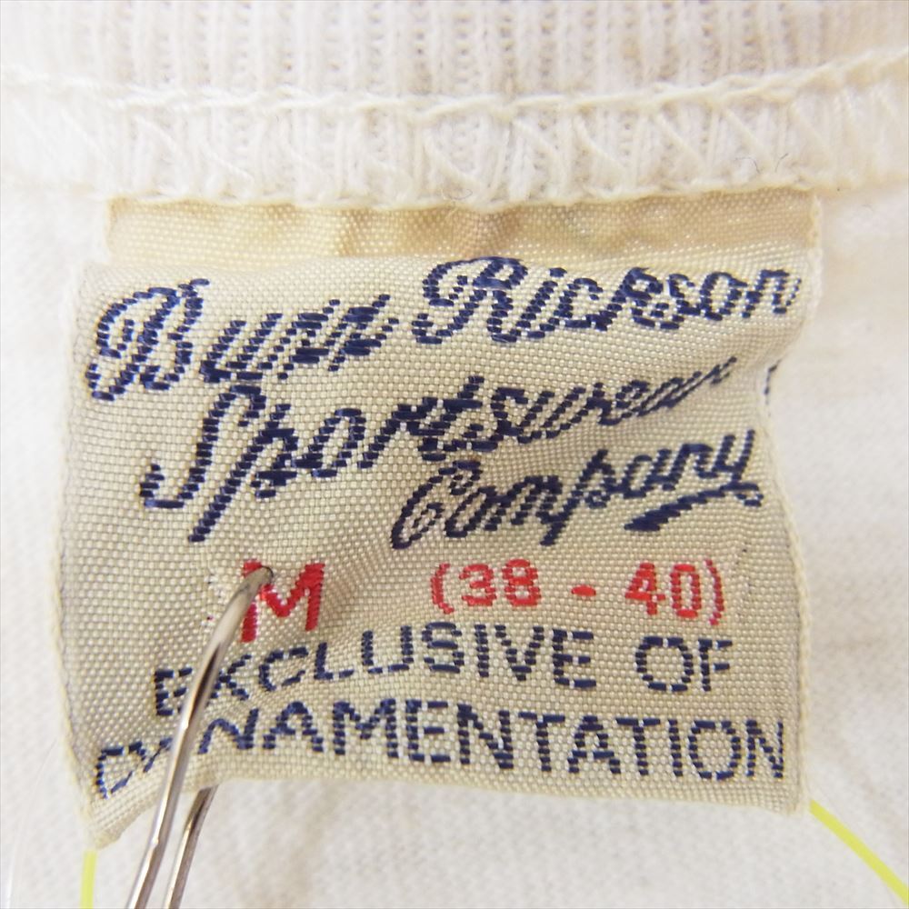 Buzz Rickson's バズリクソンズ BR76560 USAF PERSONAL EQUIPMENT LABORATORY プリント Tシャツ ホワイト系 M【中古】_画像4