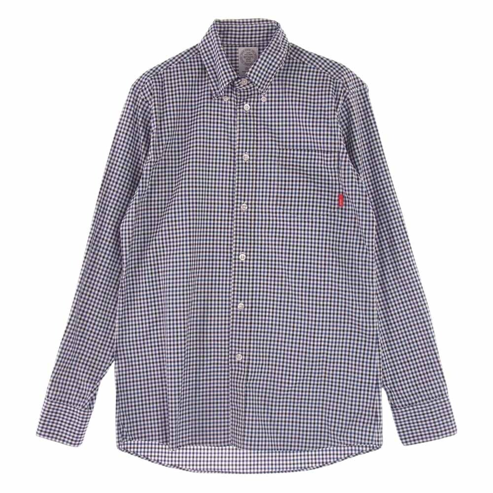 WTAPS ダブルタップス 142SHDT-SHM01 YOUTHFUL DAYZ OX LS 01 チェック ボタン ダウン 長袖 シャツ【中古】_画像1