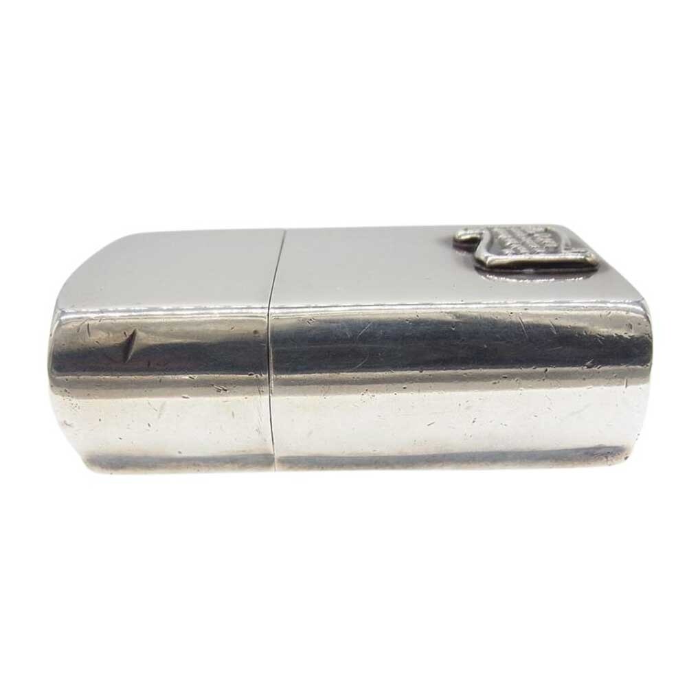 STANLEY GUESS スタンリーゲス スカルヒンジ ウッド ジッポライターケース Zippo シルバー系【中古】_画像5