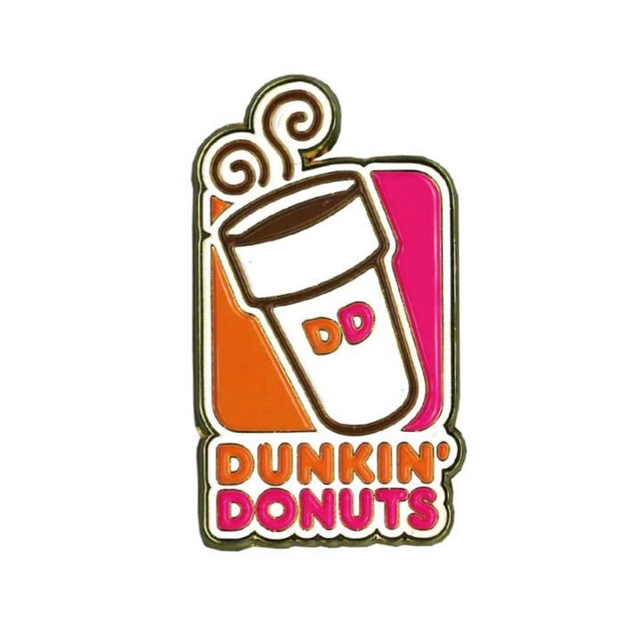 Dunkin' Donuts ダンキンドーナツ PINS ピンズ ピンバッジ ピンバッチ アメリカ雑貨 新品未開封 No.G_画像1
