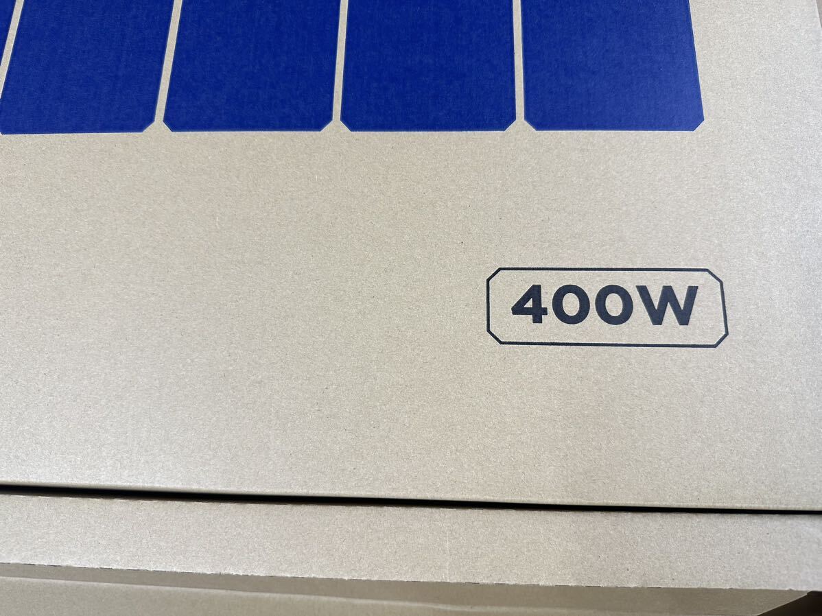 EcoFlow エコフロー 400W 4面ソーラーパネル SOLAR400W-JP　 EF-FLEX-400 　ほぼ未使用　ケースファスナー難あり品_画像7