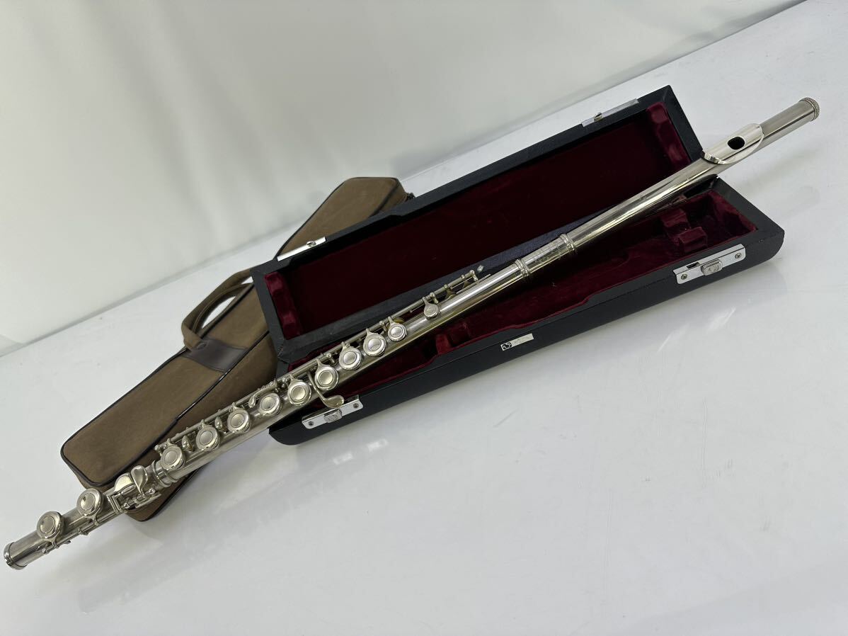 ムラマツ フルート　muramatsu flute MFG. co　　TOKOROZAWA JAPAN　村松フルート　中古品　管楽器_画像2