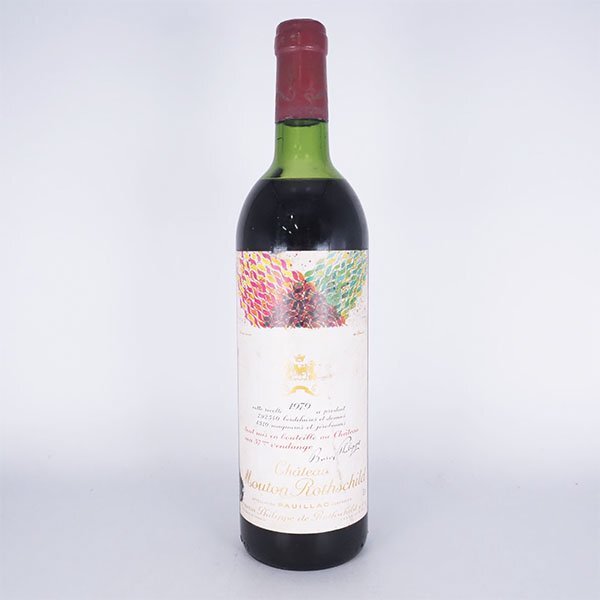 ★シャトー ムートン ロートシルト 1979年 赤 ※ 750ml 14%未満 ポイヤック ★五大シャトー Chateau Mouton Rothschild TE19049_画像2