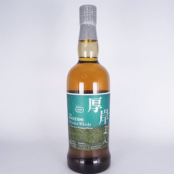 1 jpy ~* Tokyo Metropolitan area inside shipping limitation (pick up) * shop front receipt possible * thickness ... place thickness . small full 2023 * box attaching * 700ml 48% whisky AKKESHI.....TE19112