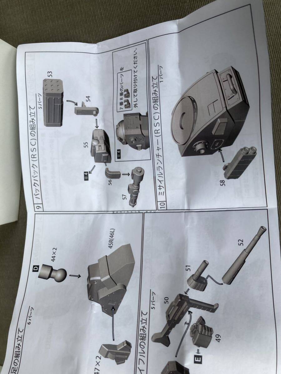 CLUB M 1/60 Armored Trooper Votoms garage kit scope dok red shoulder custom resin cast one fes out of print galet ki plastic model 