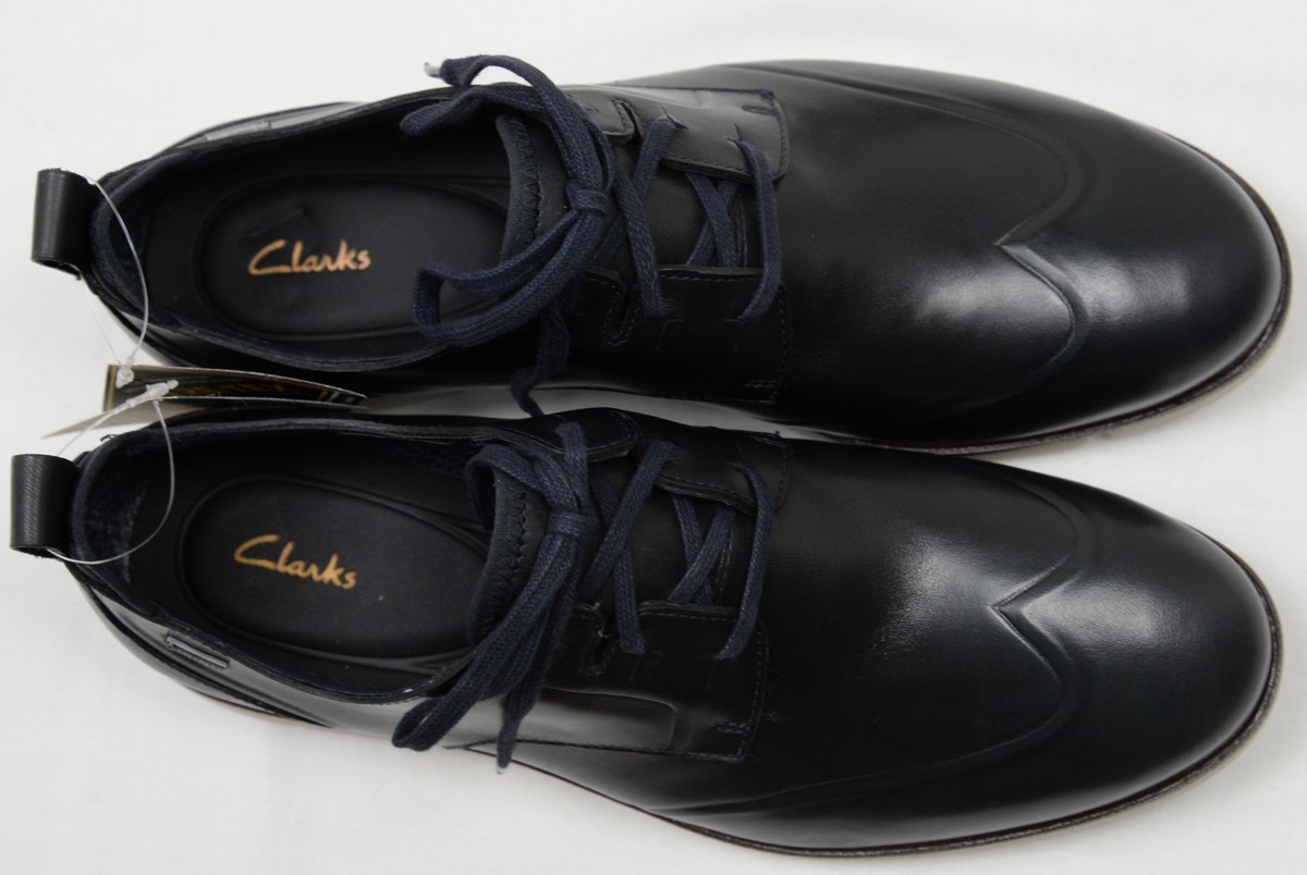 ●Clarksクラークス防水メンズシューズ トライジェンウイング GTX(906E,ゴアテックス,紺,UK7.5(25.5))新品_画像7