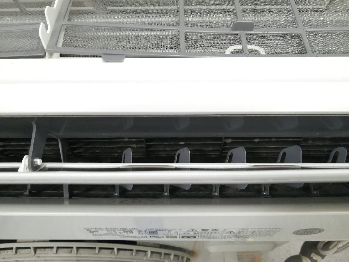 NI050046◆HITACHI 日立◆ルームエアコン 2021年製 ステンレスクリーン 白くまくん 凍結洗浄 RAS-D28LBK 内部クリーン 主に10畳の画像3