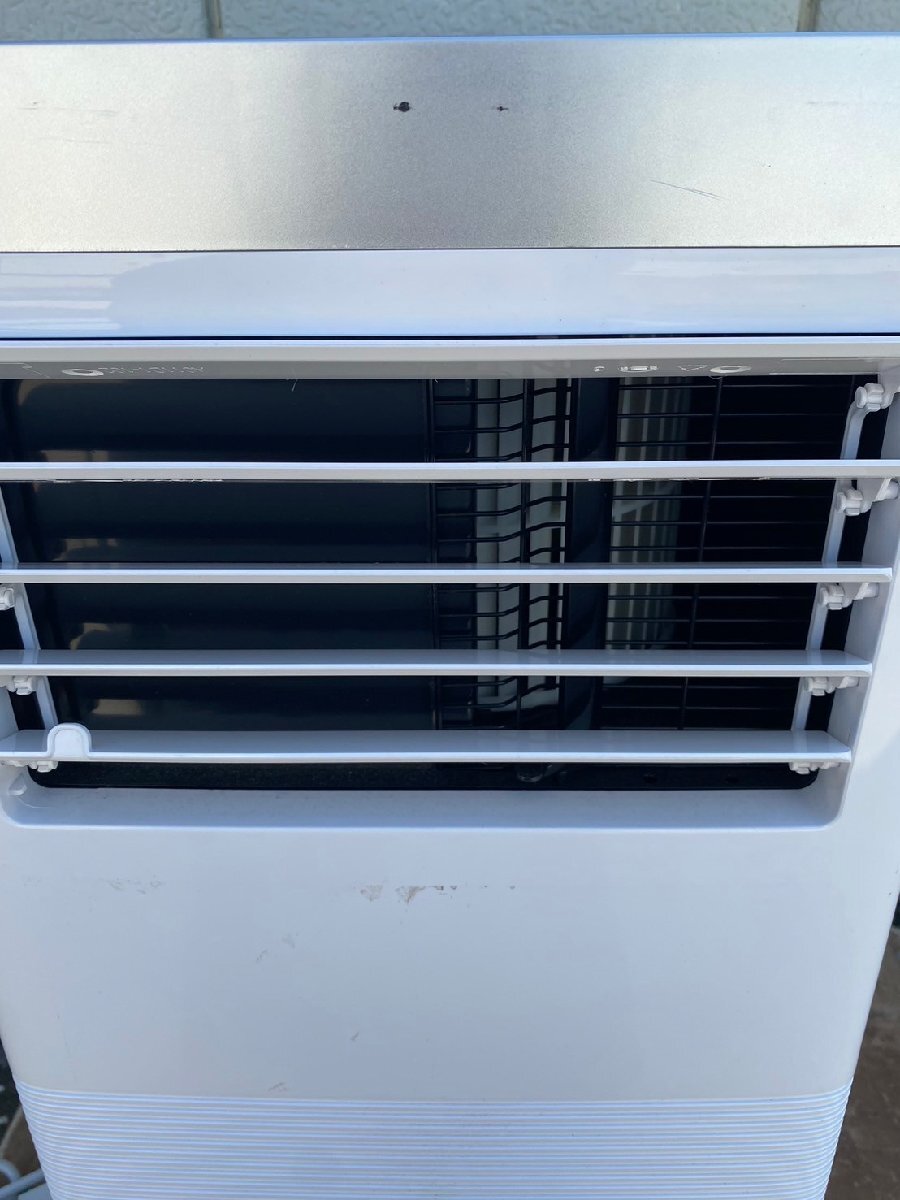 NI050221*SKJAPAN/ SK Japan * movement type air conditioner 2022 year made SKJ-KY20A2 spot cooler operation verification settled remote control less direct taking welcome!