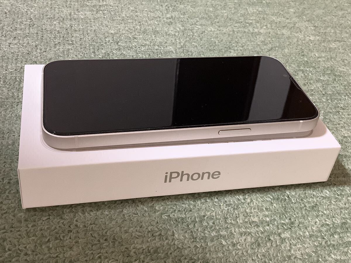  【中古品】 iPhone 13スターライト 256GB