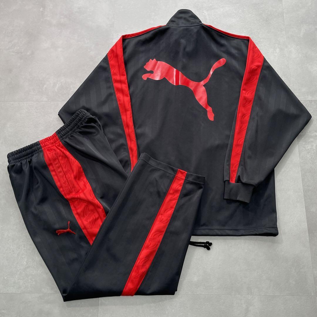 安い割引 好きに puma(プーマ)/Hit ジャージ上下 ストライプ union プーマ