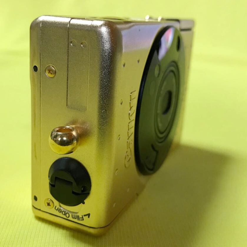 コンパクトフィルムカメラ キャノン Canon IXY Limited Version 60周年記念 GOLD #008096の画像6