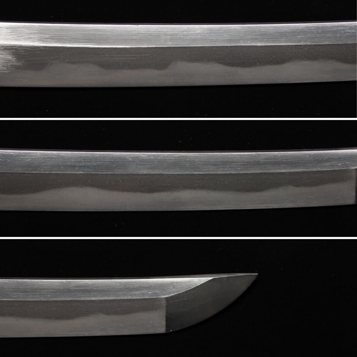 [ registration statement attaching ] confidence . Zaimei short sword 44.8. era Japanese sword armor . small pattern white scabbard antique old fine art (P96B#Br0512R0604244)