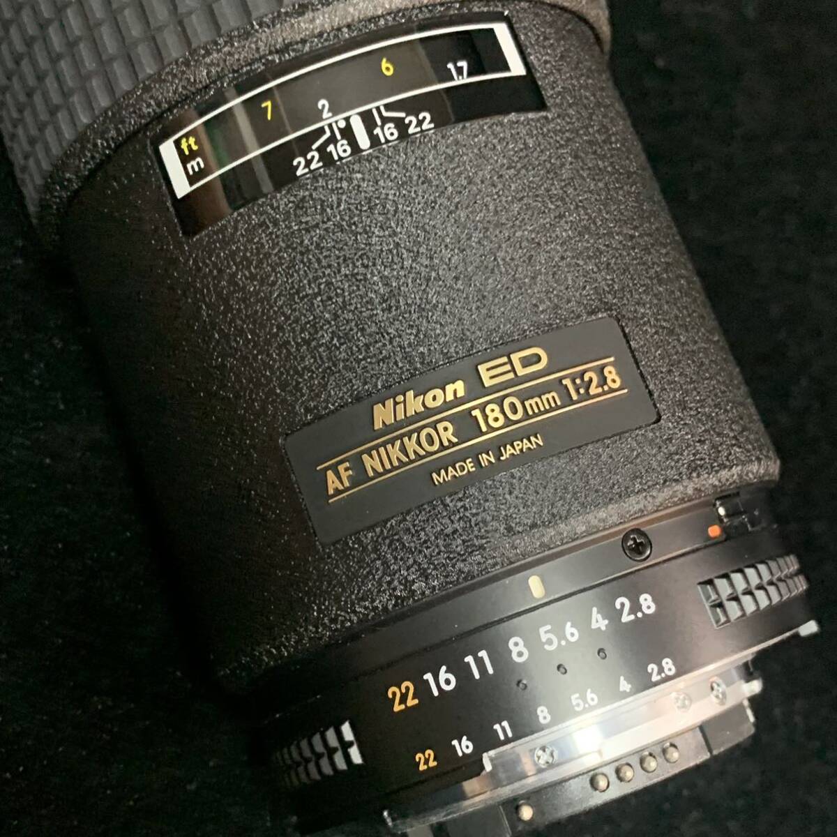 美品　Nikon ニコン　NIKON ED AF NIKKOR 180mm 1:2.8　カメラレンズ　L1Bc 72mm　（Q17）_画像5