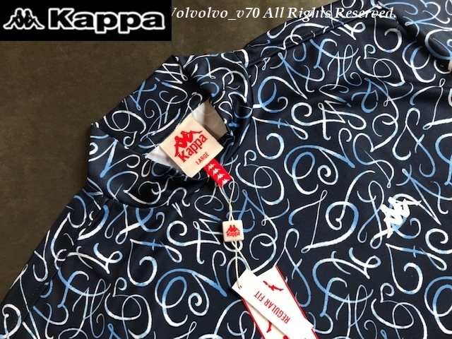 新品未使用【Size-M/NAVY】★★Kappa GOLF カッパ モックネックシャツ　吸汗速乾・抗菌防臭★★送料全国一律230円　匿名配送・追跡可能_画像7