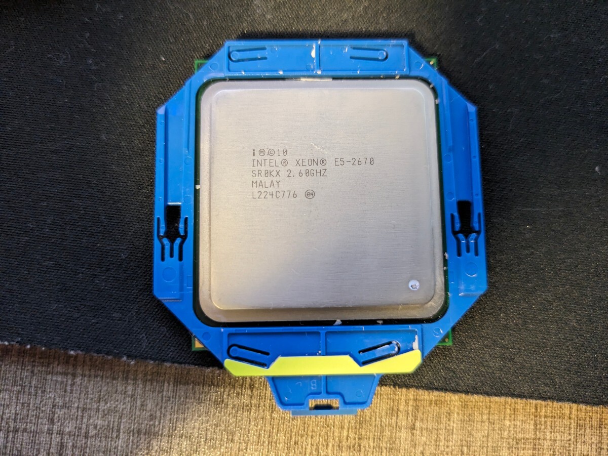 Intel Xeon E5-2670 2.60Ghz_画像1