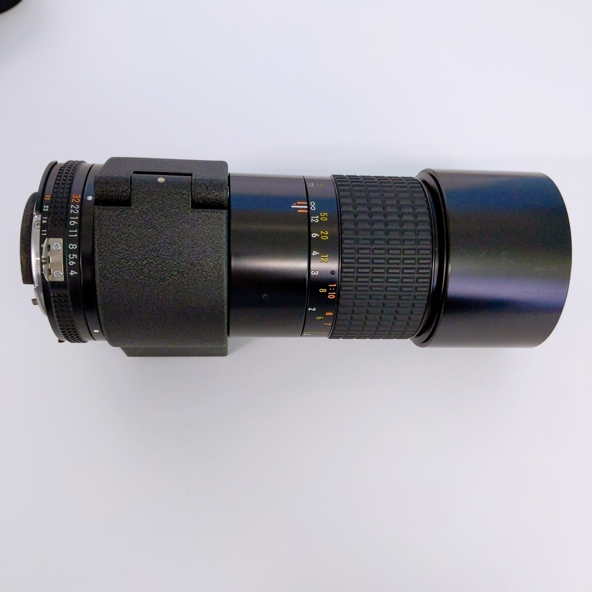 1493-4 NIKON Micro-NIKKOR 200mm 1:4 215900 ニコン ニッコール レンズ　マイクロレンズ 【動作未確認】_画像7