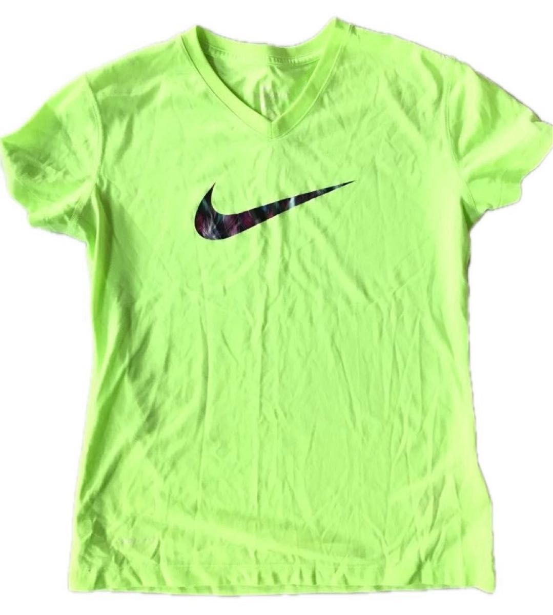 NIKE ナイキ　半袖　Tシャツ　ランニング　陸上競技　セパレート　ドライTシャツ 女子ユニフォーム　陸上　女の子用　速乾　