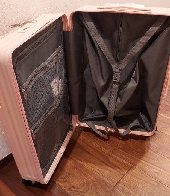 キャリーケース スーツケース キャリーバッグ TSAロック 軽量　大容量　旅行　フロントオープン 前開き ビジネス 耐衝撃 出張