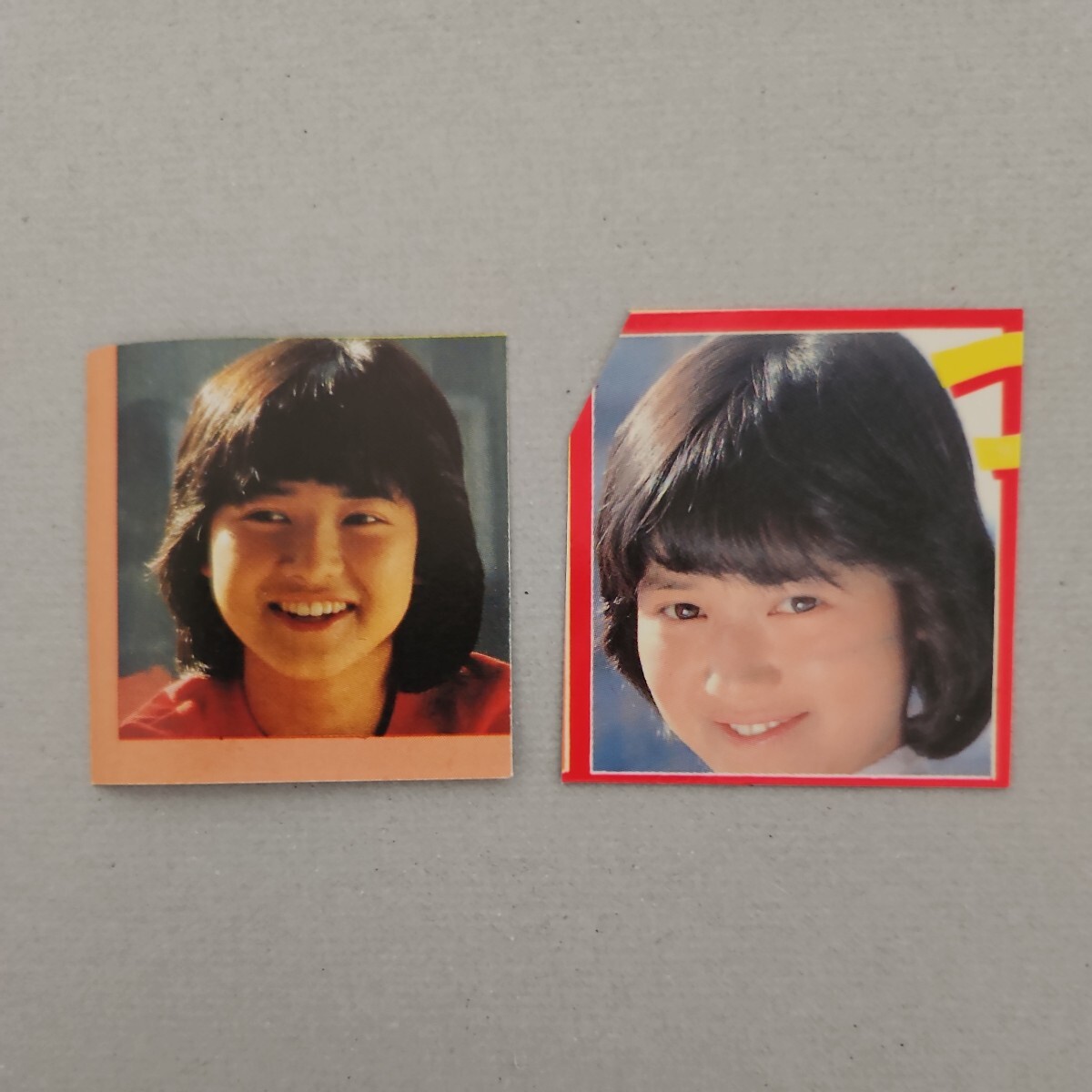 石川秀美 雑誌切り抜き シール ステッカー 当時物 80年代アイドルの画像7