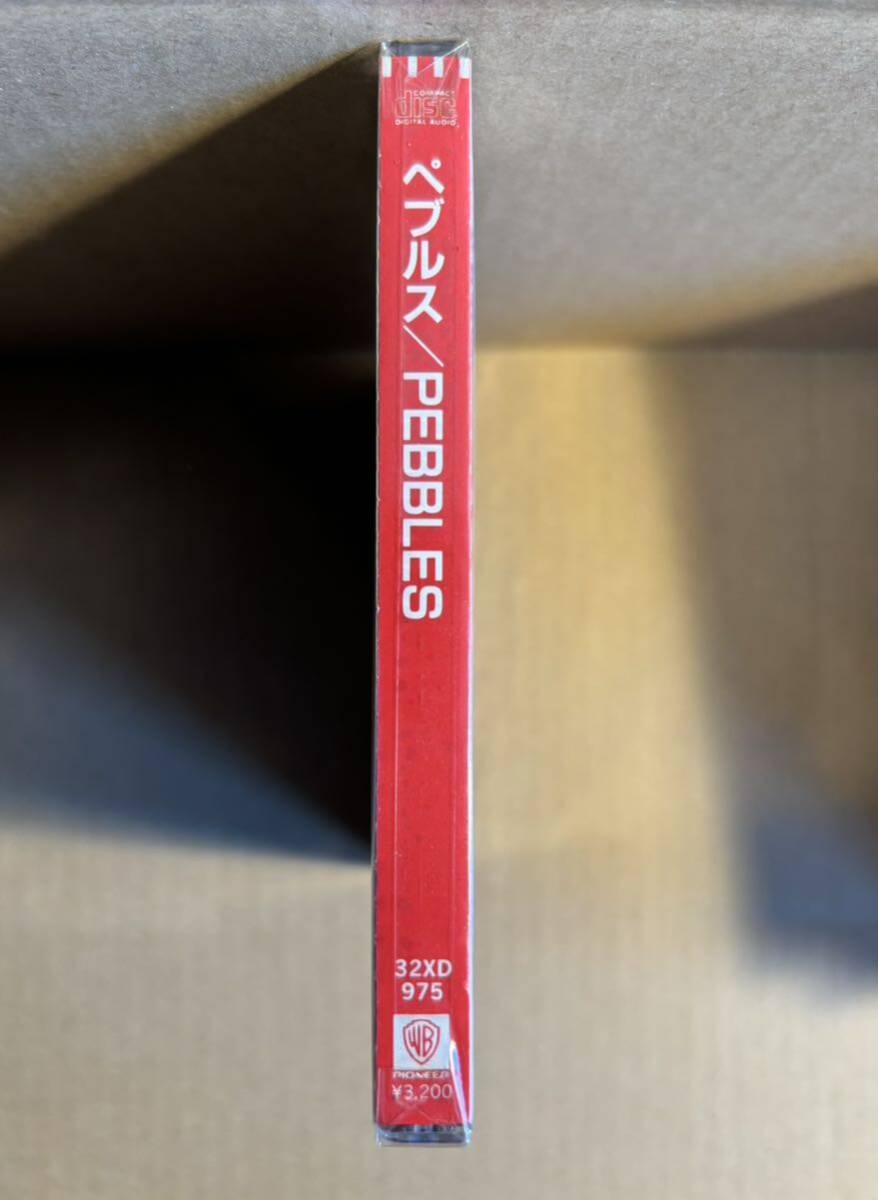ペブルス promo sample SEALED CD PEBBLES 32XD-975 未開封 見本盤の画像3