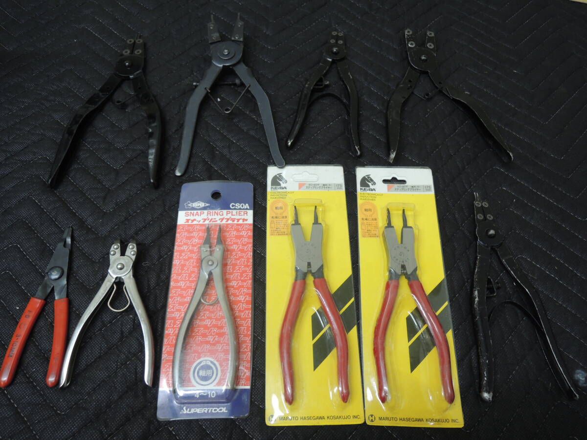  plier one mountain 10 piece snap ring pliers used tool takkyubin (home delivery service) compact #40