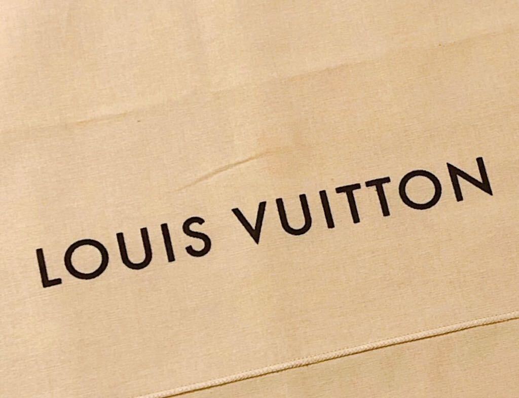 ルイヴィトン「LOUIS VUITTON」バッグ保存袋 旧型 (3570) 正規品 付属品 内袋 布袋 フラップ型 45×34cm バッグ用 _画像3