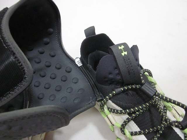 UNDER ARMOUR / アンダーアーマー UA HOVR Summit FT Cuff 3022945-101 メンズ サイズ : 27cm スニーカー 白、黒、緑_画像6