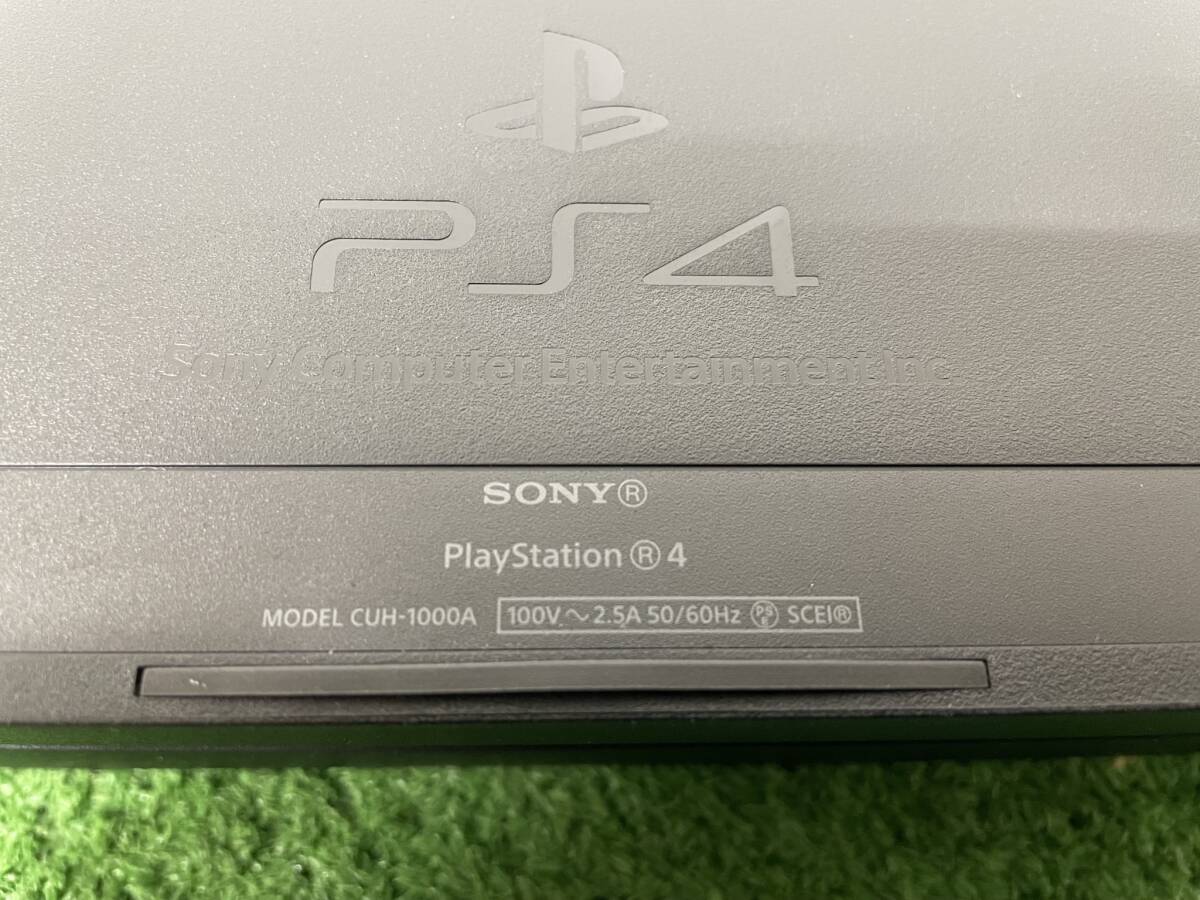 [s3213][ secondhand goods ]1000 jpy start!PlayStation4 body CUH-1000A* controller ×2* soft 2 ps attaching * the first period . ending! immediately possible to play!*