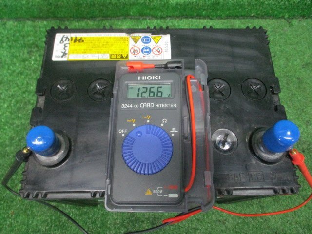バッテリー GSYUASA ECO.R 60D23L 電圧12.66V 交換使用開始日 令和4年3月 中古【個人宅配送不可商品】_画像1
