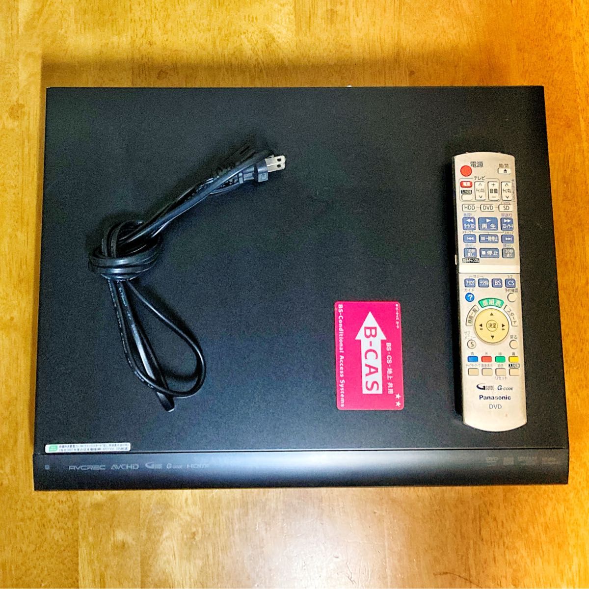 Panasonic パナソニック　HDD搭載 DVD一体型ビデオレコーダー　 地デジ対応　HDD 250GB VHS 