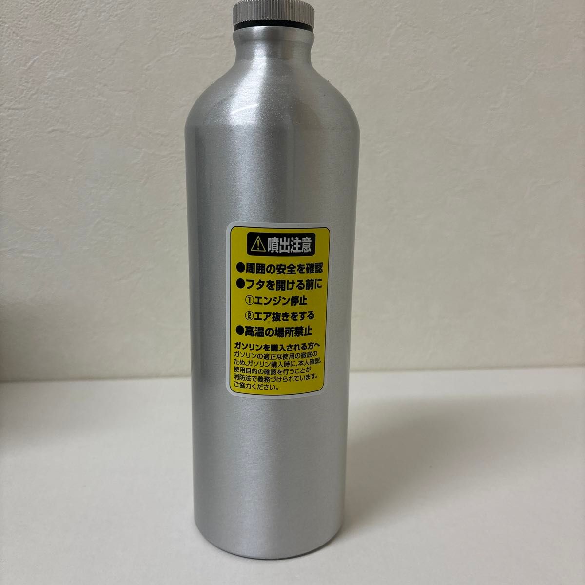 メルテック ガソリン携行缶 アルミボトルタイプ 1L Meltec 消防法適合品 アルミニウム 厚み0.8mm 収納ケース付
