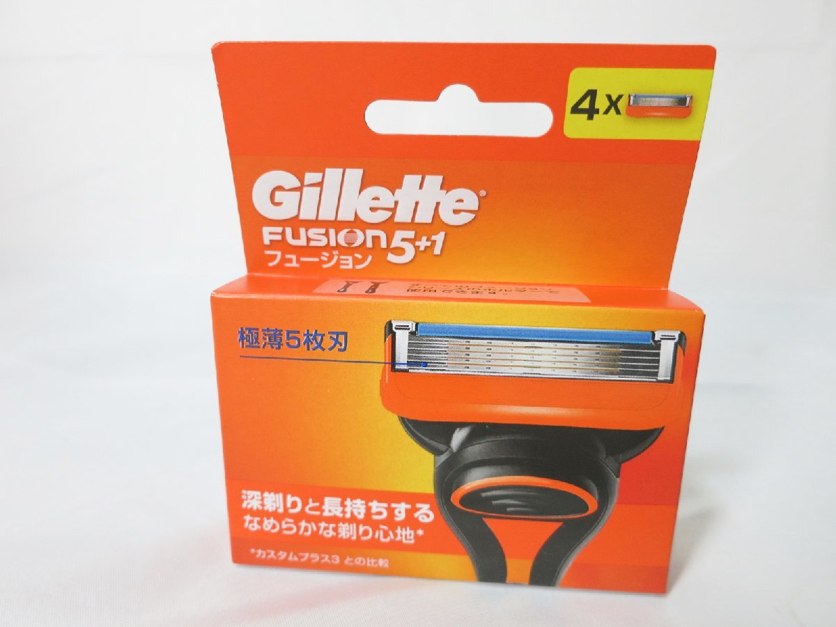 新品　ジレット フュージョン Gillette FUSION 5+1 替刃4コ入×6セット（24個）_画像3