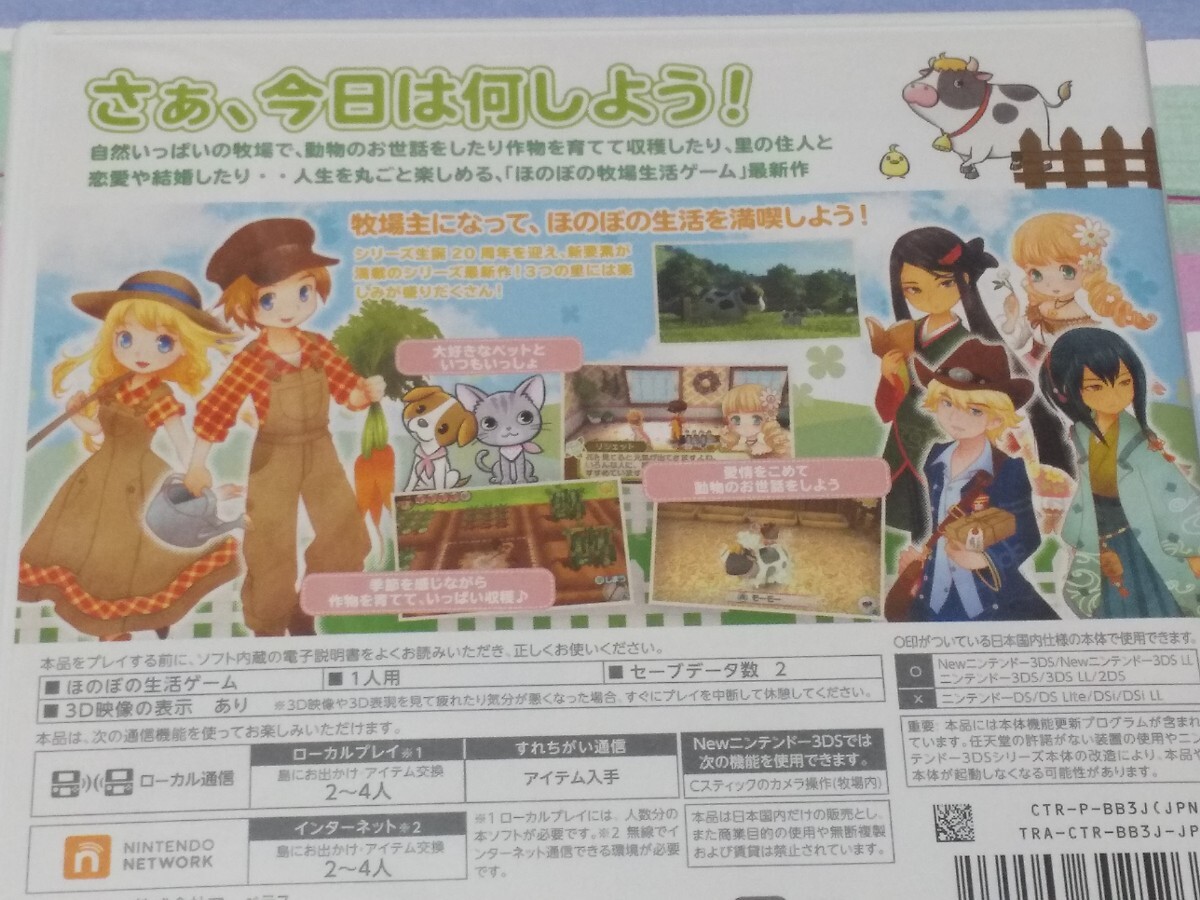 Nintendo 3DS 牧場物語 3つの星の大切な友だち【管理】M4E38_画像4