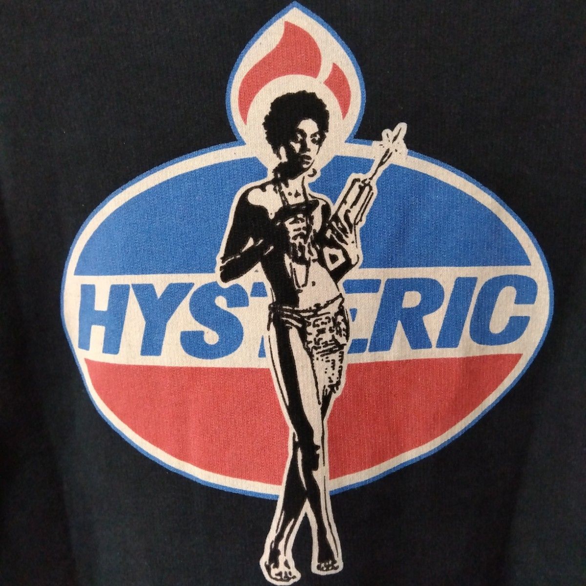 希少初期タグ】 HYSTERIC GLAMOUR ヒスガール バックプリント 希少初期タグ】 HYSTERIC GLAMOUR ヒスガール バックプリント