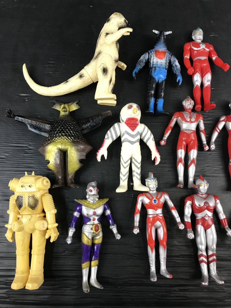 浜/ウルトラマン/怪獣フィギュア/17点セットまとめ売り/ウルトラセブン/タロウ/ウルトラの母/フィギュアその他/4.12-161 STの画像3