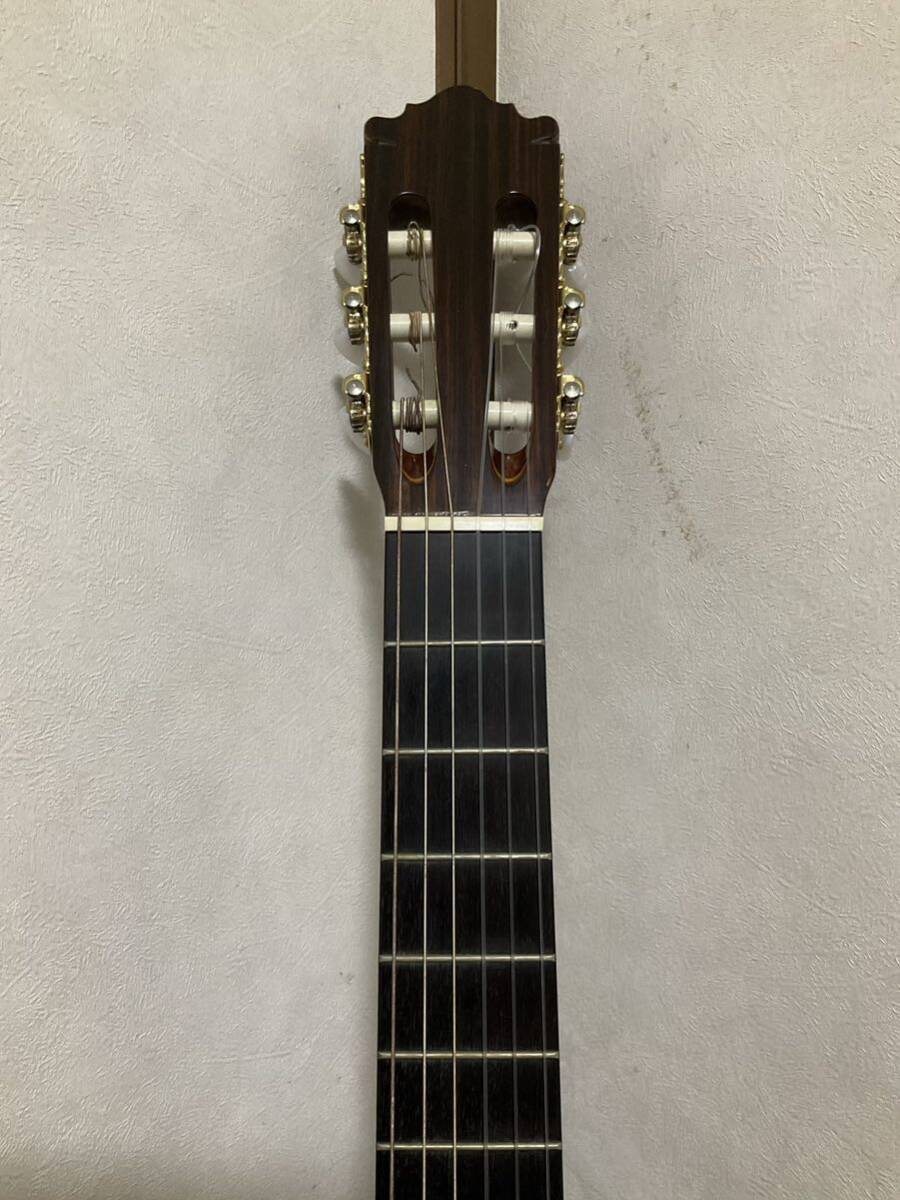 Hashimoto GUITAR ハシモト クラシックギター ガットギター C30 トップ単板 1980年製？ ハードケース付き MARUHA GAKKI マルハ楽器の画像3