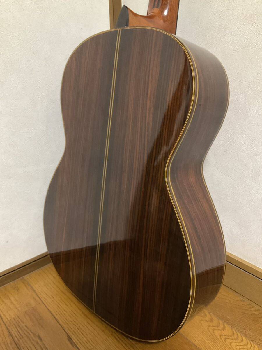 Hashimoto GUITAR ハシモト クラシックギター ガットギター C30 トップ単板 1980年製？ ハードケース付き MARUHA GAKKI マルハ楽器の画像8