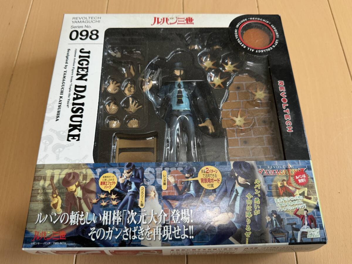  Revoltech Series No.098 Jigen Daisuke ( конечный продукт ) Kaiyodo Lupin III 