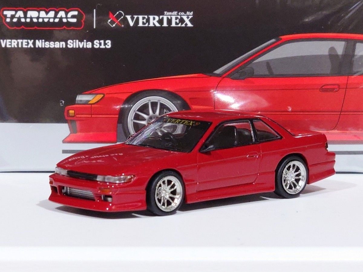 Tarmac Works 1/64 VERTEX NISSAN S13 シルビア ターマックワークス 2台セット