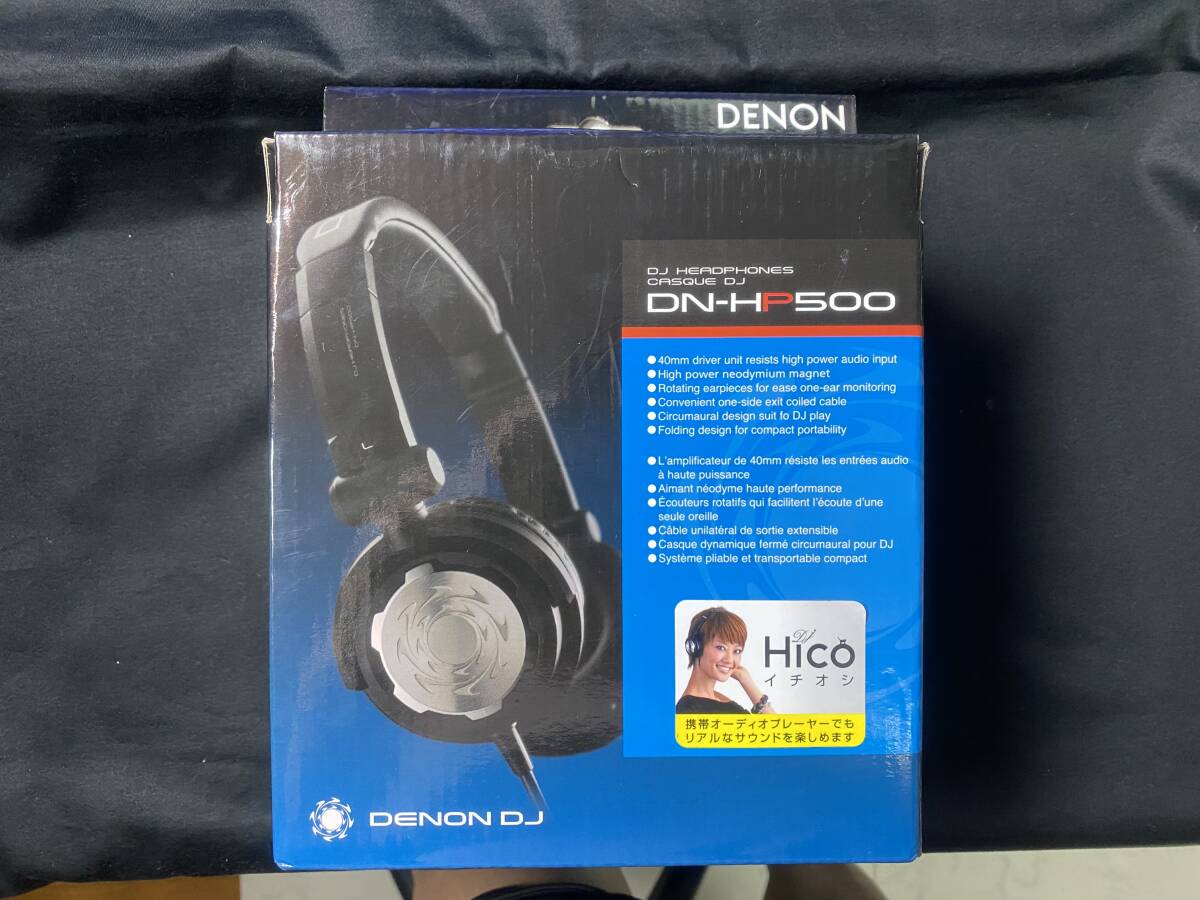DENON DJ DN-HP500 наушники * ощущение б/у незначительный!! прекрасный товар * оригинальная коробка есть! Denon 