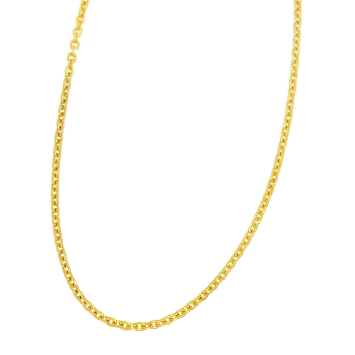  Cartier chain necklace 750 (K18YG) lady's CARTIER used [ jewelry ]