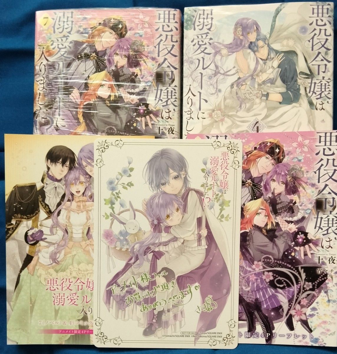悪役令嬢は溺愛ルートに入りました 小説7巻 & コミックス 特装 悪役令嬢は溺愛ルートに入りました 小説7巻 & コミックス 特装