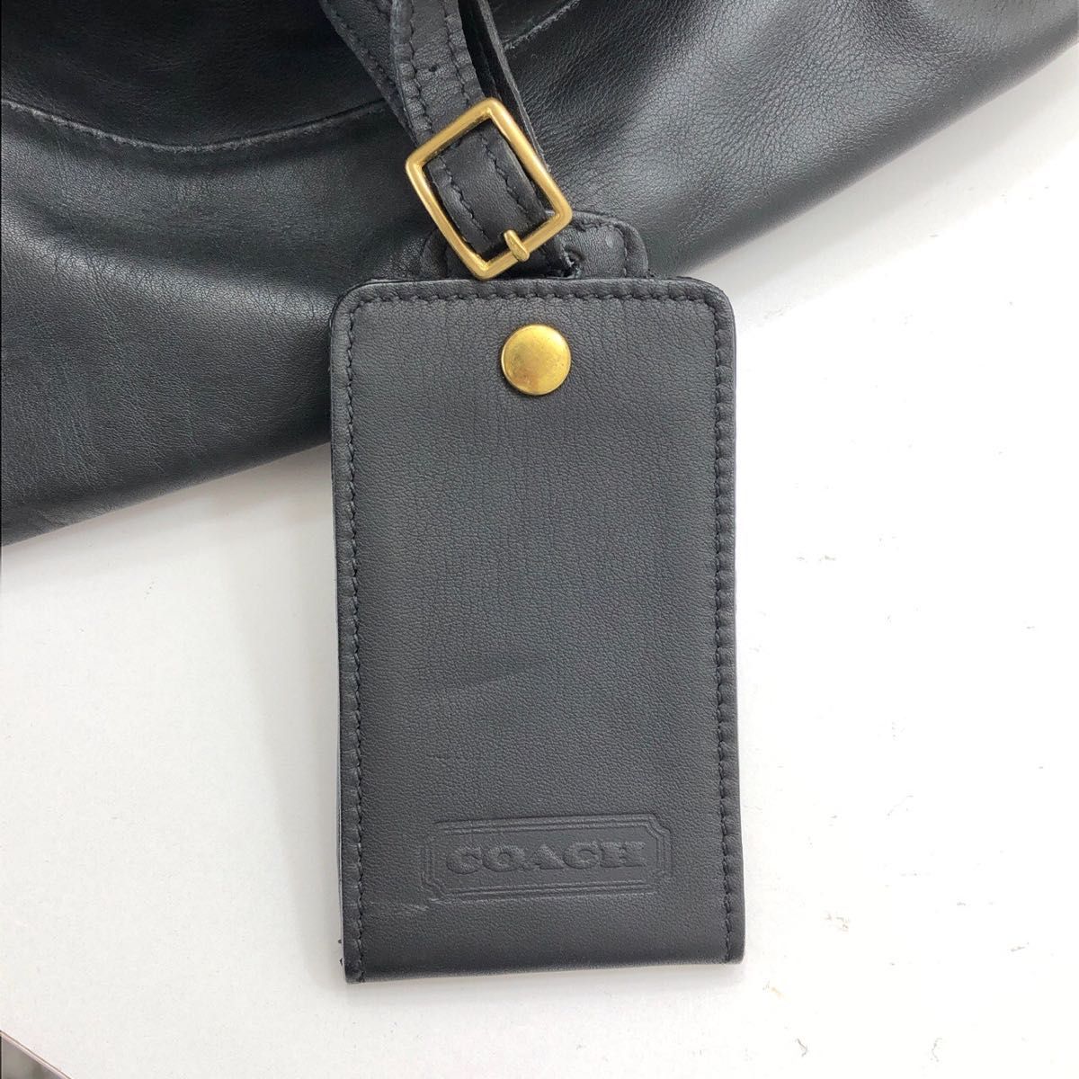 オールドコーチ ブラック 0503 ボストンバッグ COACH レザー 大 オールドコーチ ブラック 0503 ボストンバッグ COACH レザー 大