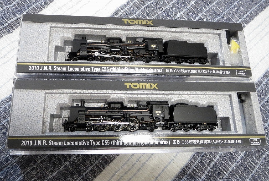 TOMIX 2010 国鉄 C55形 蒸気機関車 3次形 北海道仕様　２両_画像1