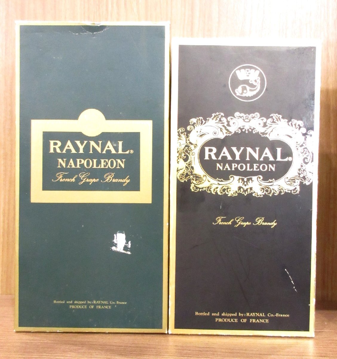 ★未開栓 RAYNAL レイナル NAPOLEON ブランデー 特級 40% 700ml2本セット_傷み汚れ・黴臭あり