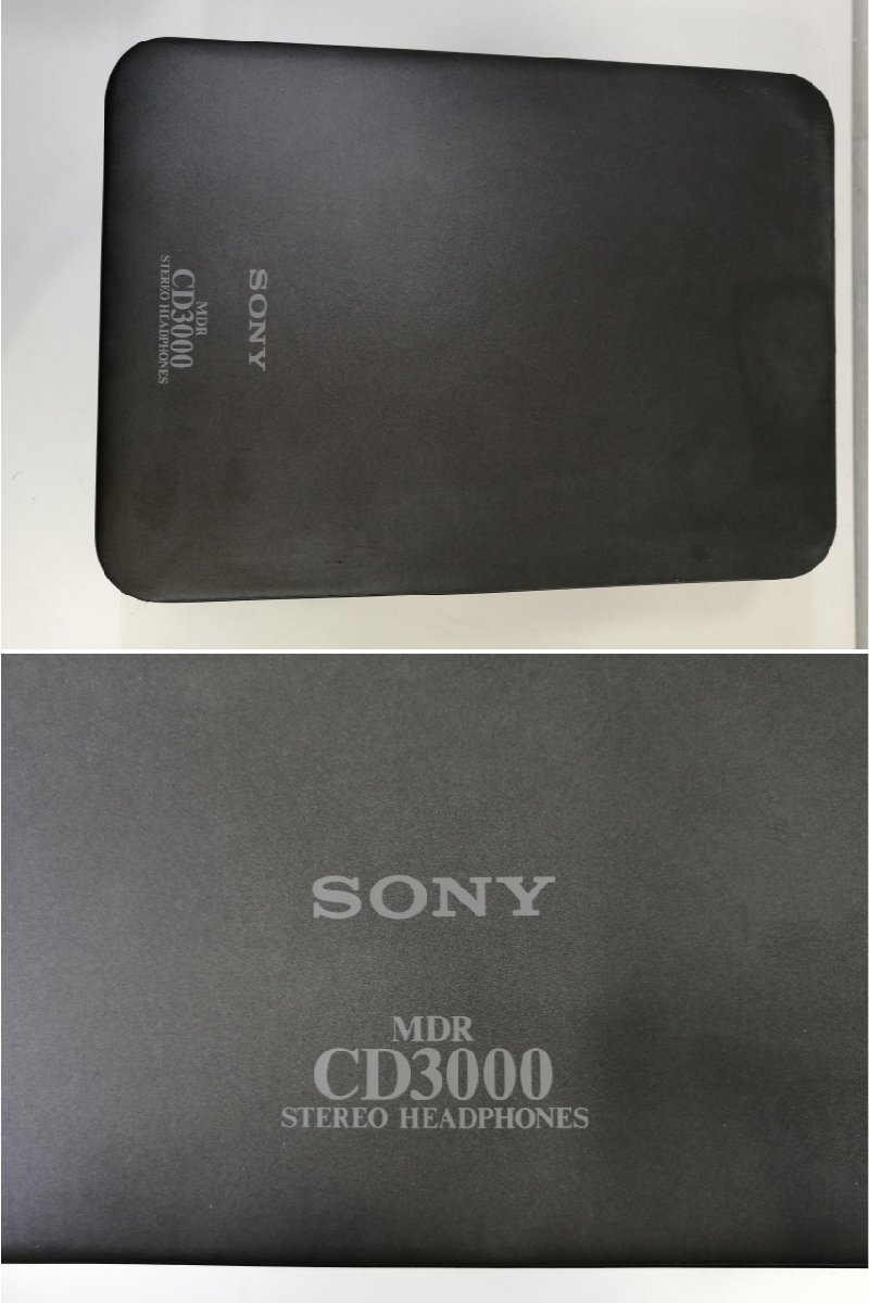 販売終了品■SONY Headphone ヘッドフォン MDR-CD3000 ソニー 最高級モデル 音質 装着感 ブラック グレー サウンド ヘッドホン ケース付きの画像8
