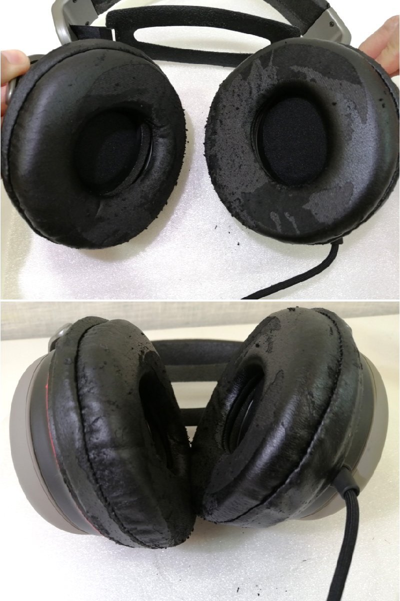 販売終了品■SONY Headphone ヘッドフォン MDR-CD3000 ソニー 最高級モデル 音質 装着感 ブラック グレー サウンド ヘッドホン ケース付きの画像5