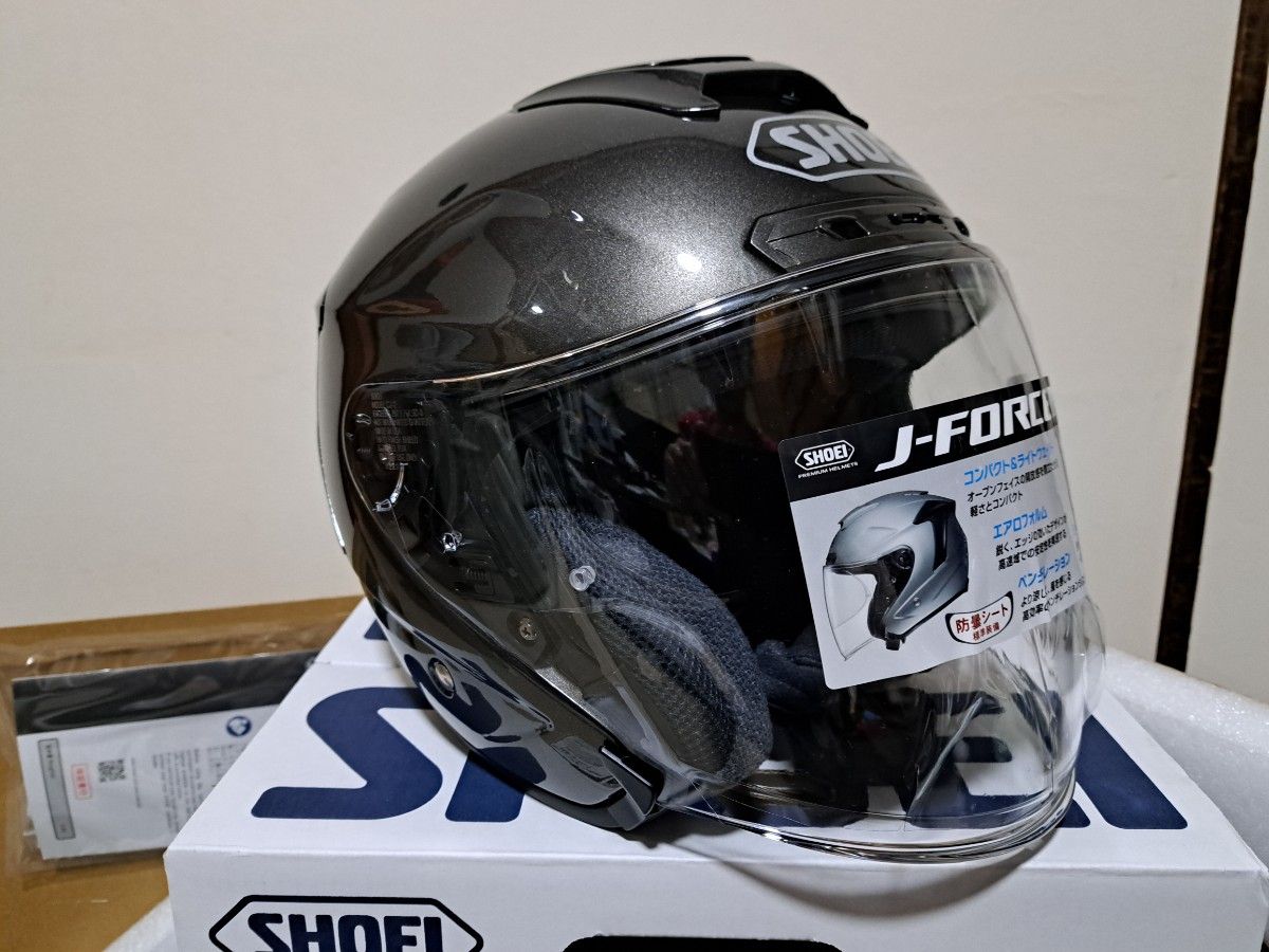 SHOEI J-FORCE4 アンスラサイトメタリック XLサイズ 61cm 2024年5月4日新品購入 未装着品 未陳列品